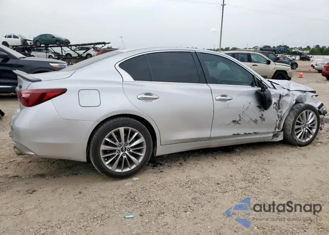 2018 Infiniti Q50 Luxe from USA, damaged, VIN JN1EV7AP3JM365071